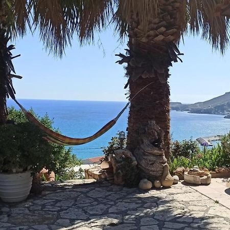 Elouthia Residence With Sea View And Hot Tub Tsoútsouros Dış mekan fotoğraf