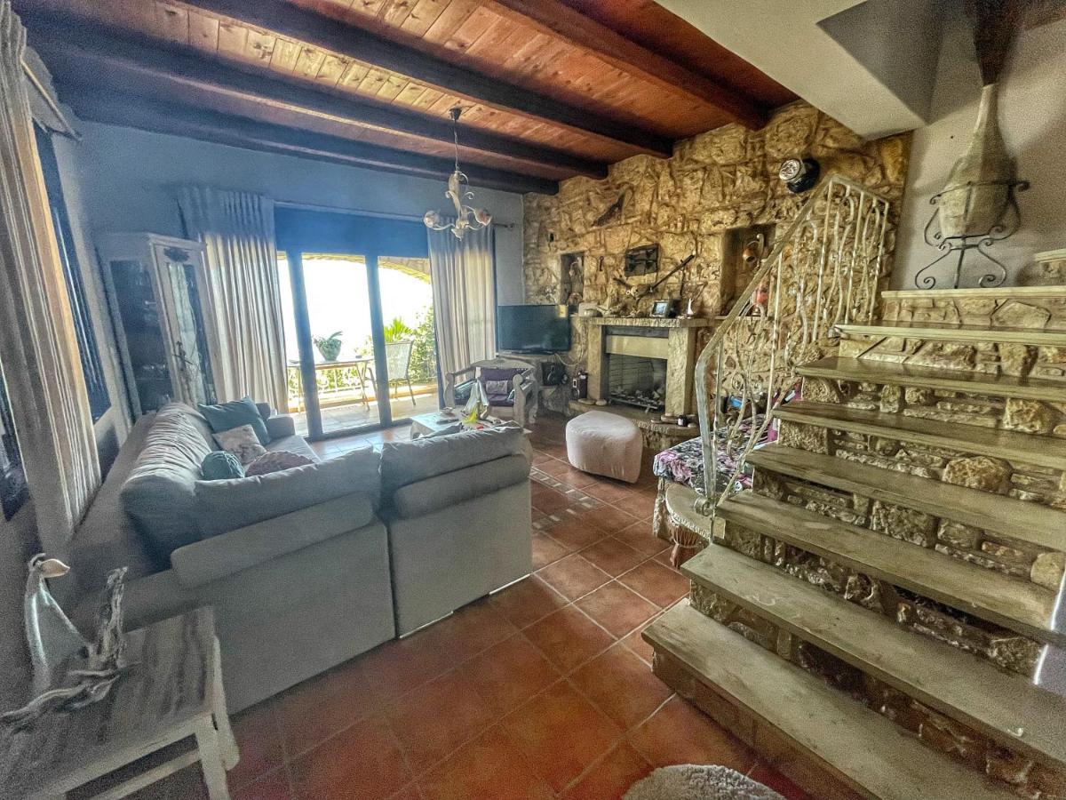Elouthia Residence With Sea View And Hot Tub Tsoútsouros Dış mekan fotoğraf